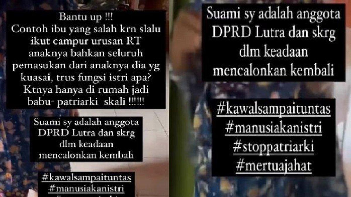 Istricaleg ngamuk dengan ibu mertuanya