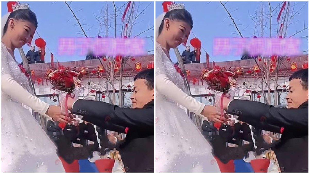Istrinya diejek bak monster, pengantin marah