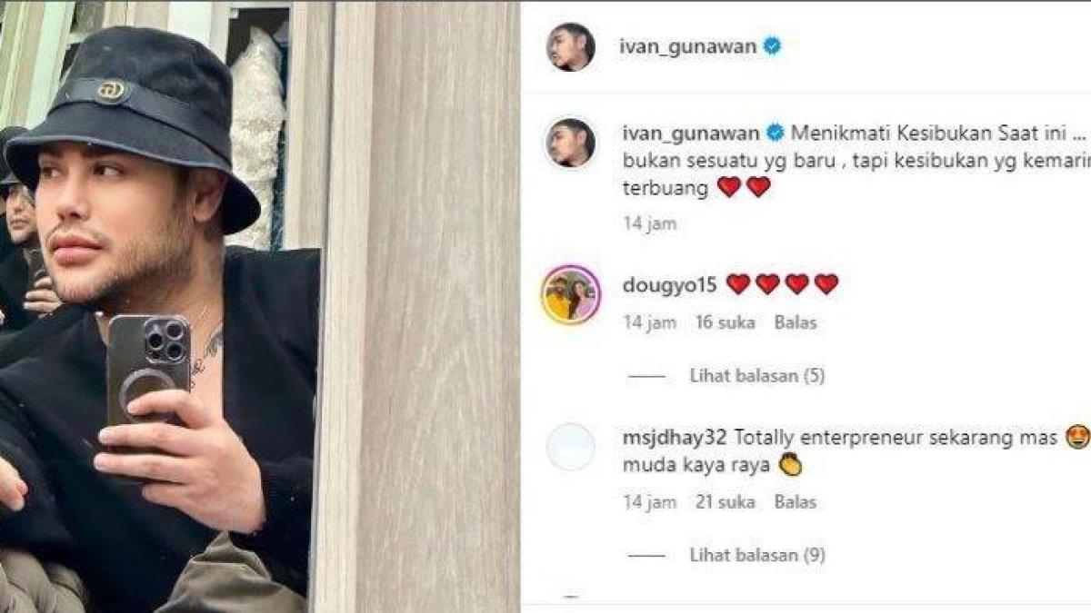 Ivan Gunawan pamer kesibukan barunya