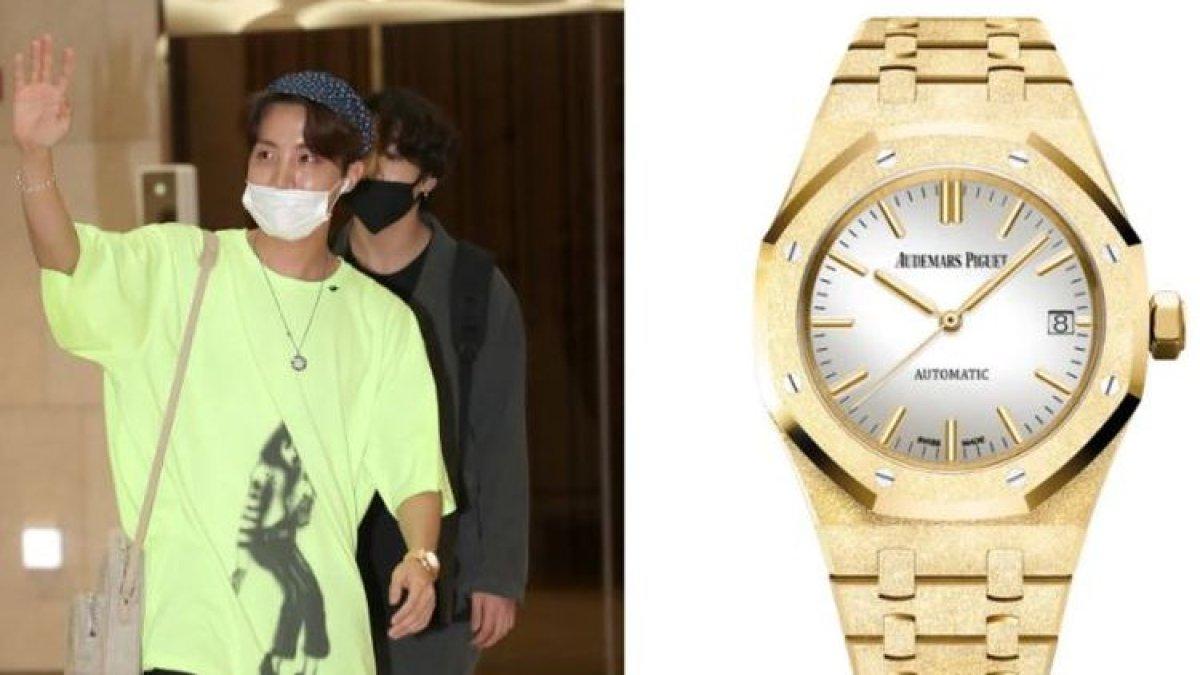 J-Hope dengan Audemars Piguet Royal Oak()