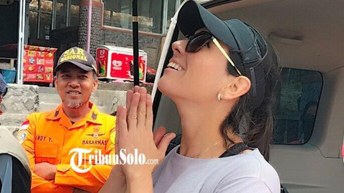 Jacinto Cornejo Del Carmer salah satu warga negara asing asal Spanyol yang mengalami hipotermia berhasil dievakuasi,
