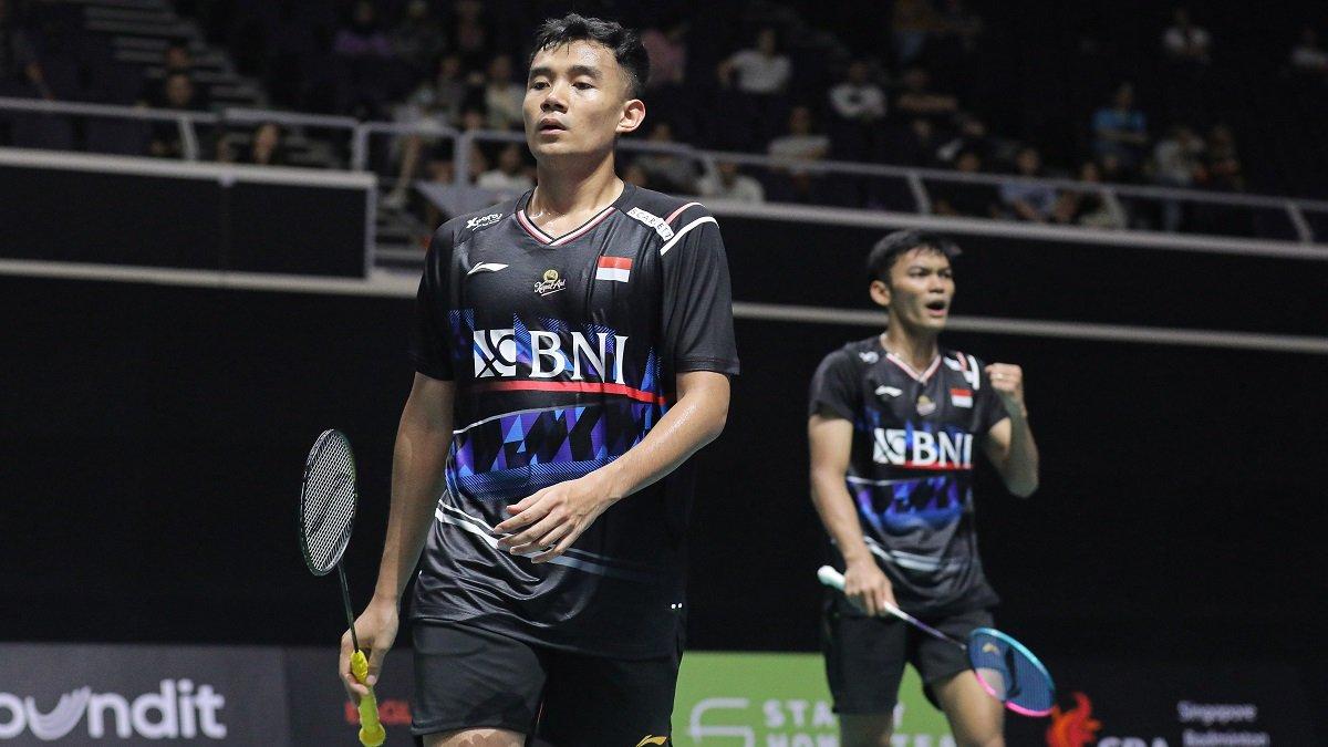 Jadwal badminton Singapore Open 2024 hari ini memasuki babak 16 besar yang berlangsung mulai pukul 09.00 WIB, Rabu (29/5/2024), live gratis iNews TV. Foto: Bagas/Fikri Bagas Maulana/Muhammad Shohibul Fikri.