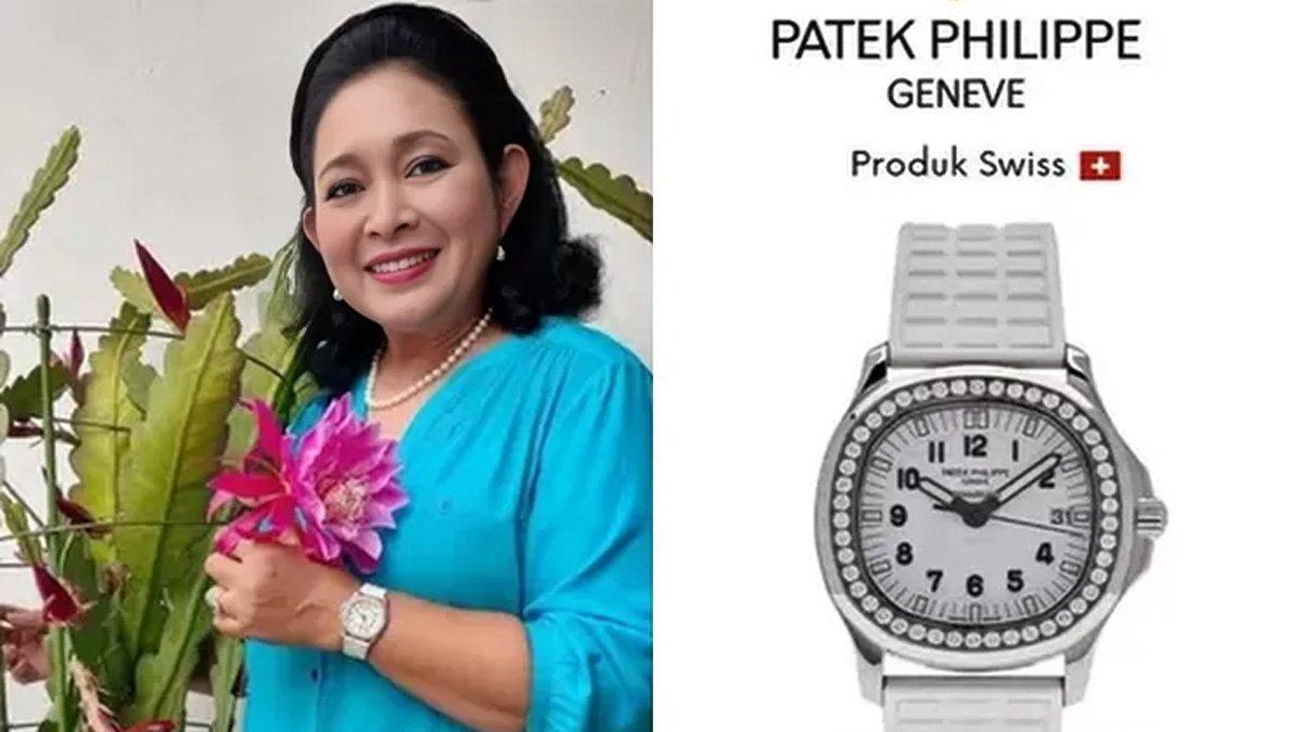 Jam tangan Titiek Soeharto merk Patek Philippe