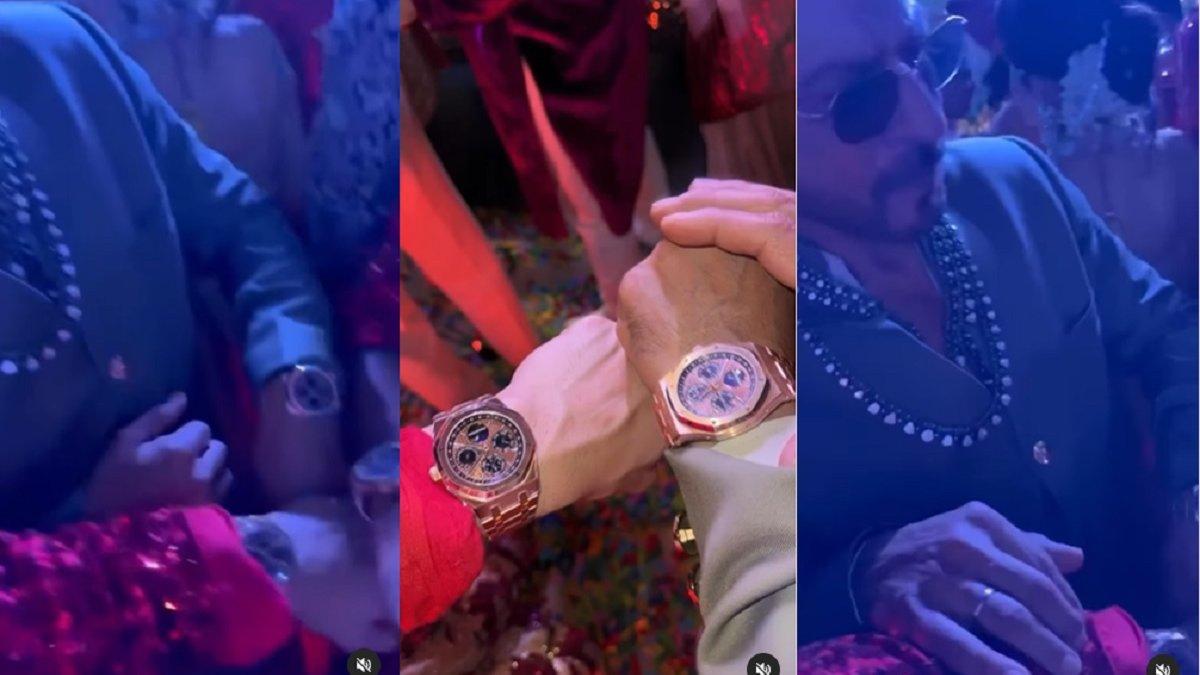 Jam tangan yang didapat Shah Rukh Khan dari Anant