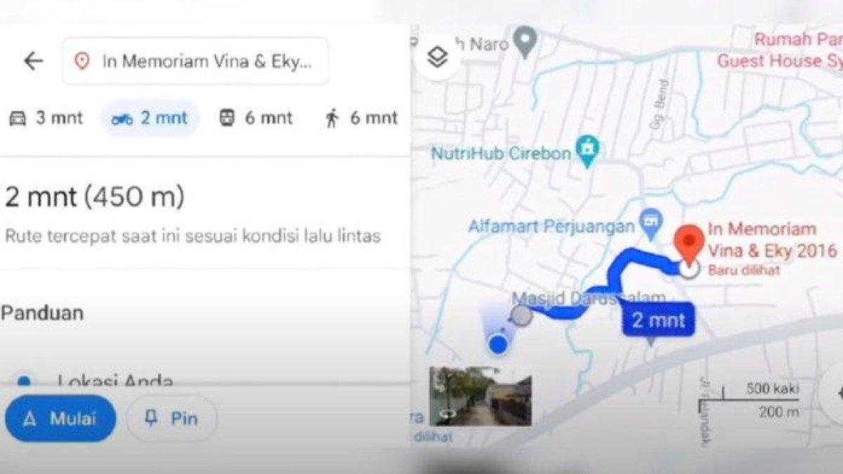 Jarak rumah Pegi Setiawan alias Perong ternyata tidak jauh dengan TKP Pembunuhan Vina