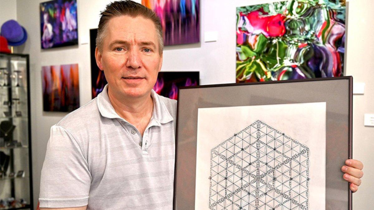 Jason Padgett menjadi jenius setelah kepalanya dipukul hingga gegar otak a