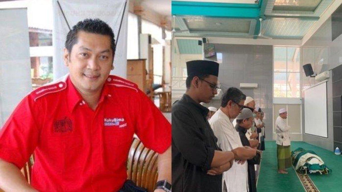 Jenazah aktor Donny Kesuma telah disalatkan di Masjid Jannatul Firdaus, Grand Galaxy City, Bekasi, pada Rabu (19/3/2024).