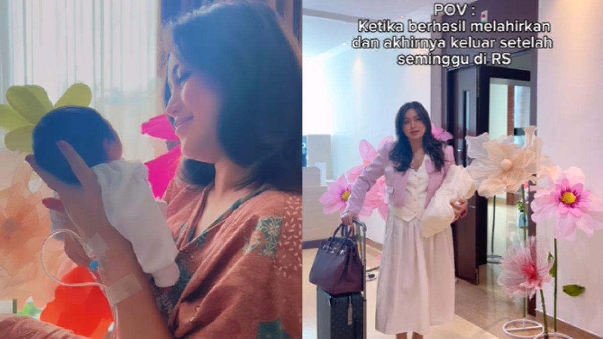 Jessica Iskandar akhirnya pulang dari RS