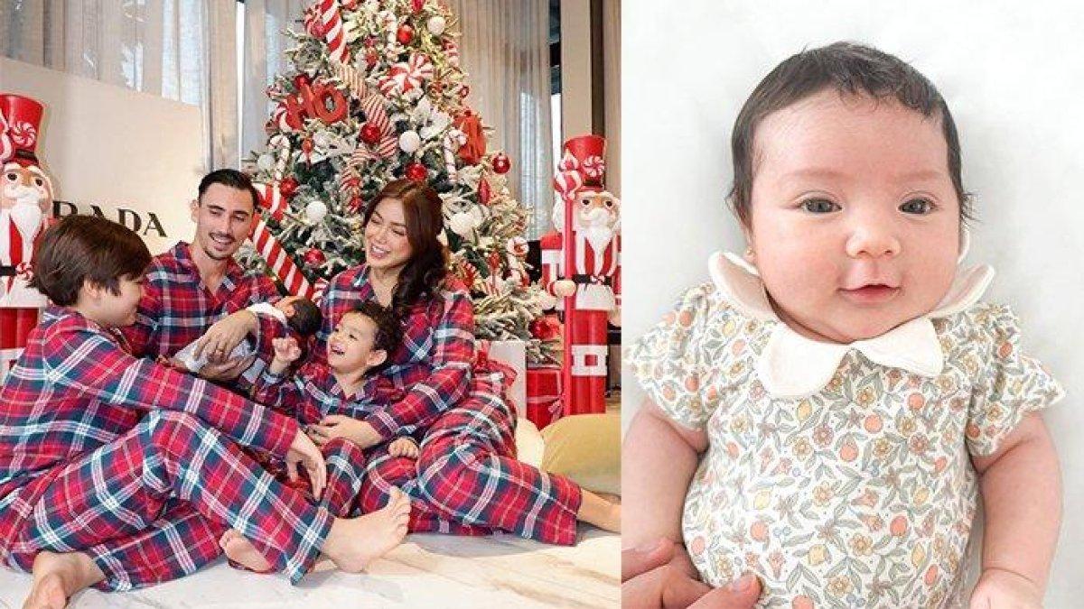 Jessica Iskandar unggah wajah putri kecilnya yang diberi nama Hagia