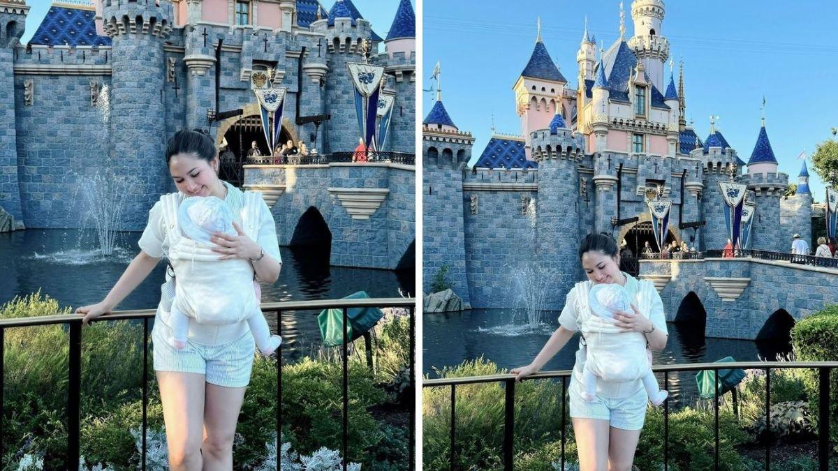 Jessica Mila dan Yakub berlibur ke Disneyland California