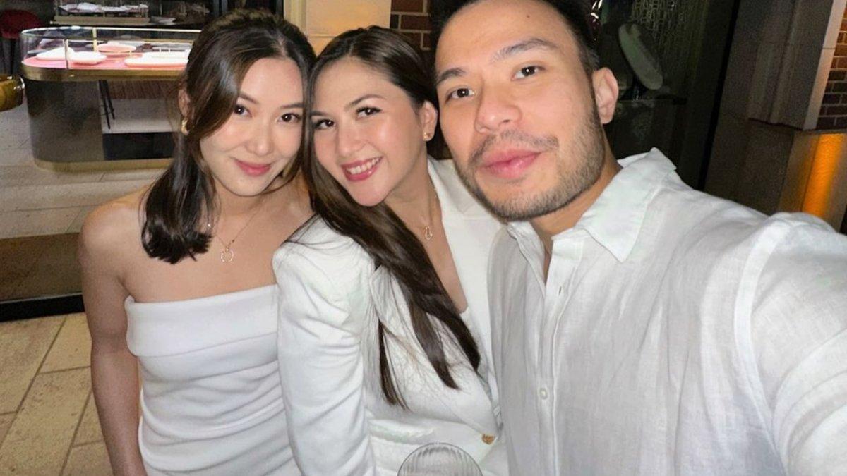 Jessica Mila hadiri nikahan Clarrisa Tanoe dan Anthony Tjipto di Amerika