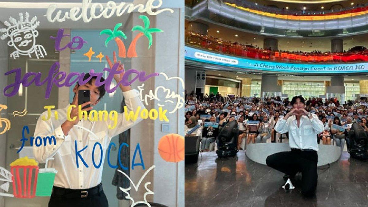 Ji Chang Wook jajan sate di Jakarta