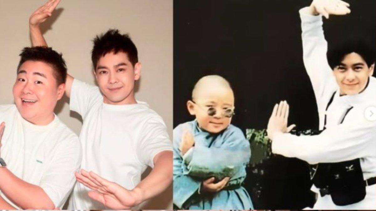 JIMMY LIN - Foto Jimmy Lin dengan pemain Shaolin, diolah dari Instagram @jimmylin , Kamis (3/7/2025). Berikut foto Jimmy Lin dulu versus sekarang.