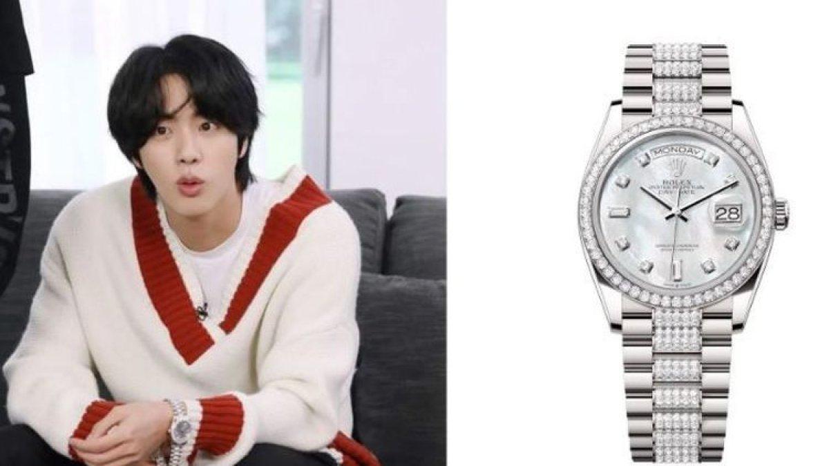 Jin dengan Rolex Oyster Perpetual Day-Date 36()