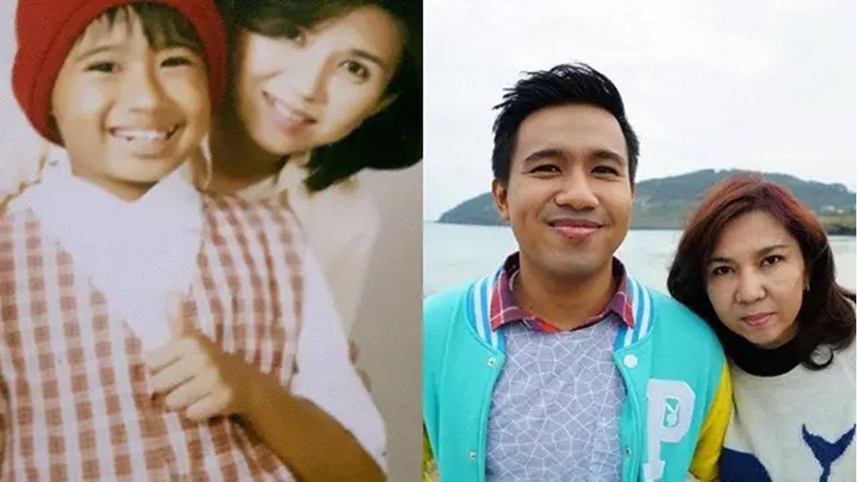 Joshua Suherman dan sang ibunda.