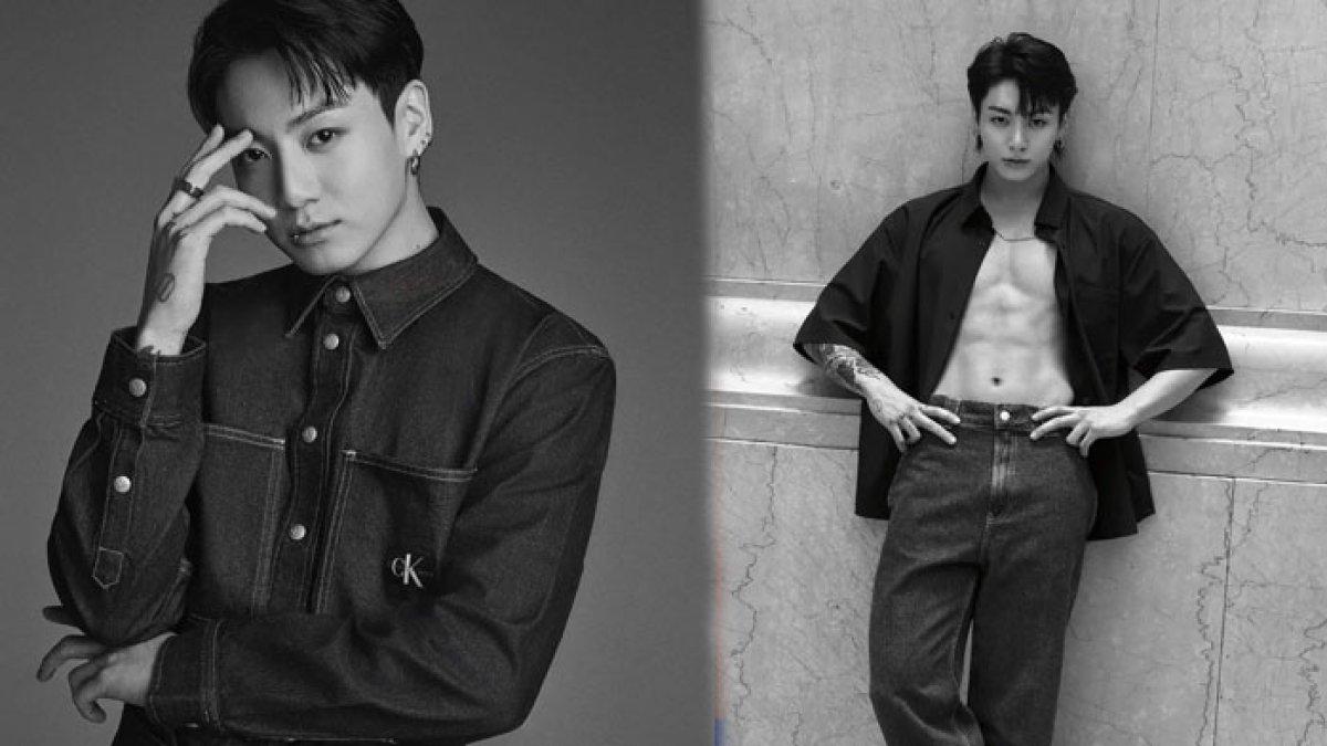 Jungkook BTS pamer otot di pemotretan terbaru bersama Calvin Klein