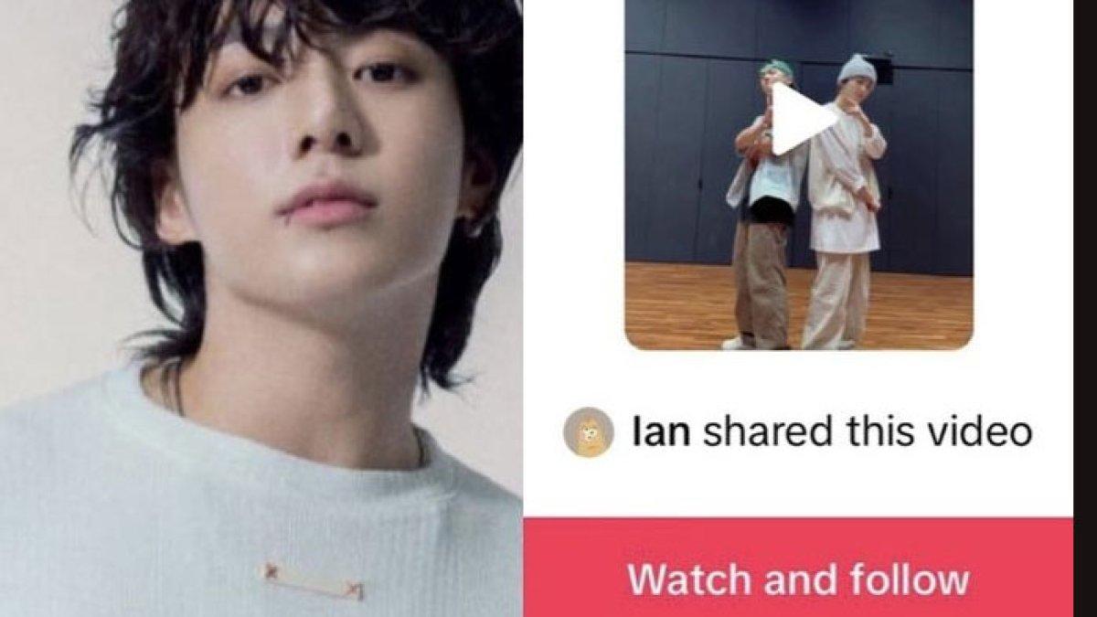 Jungkook punya akun TikTok