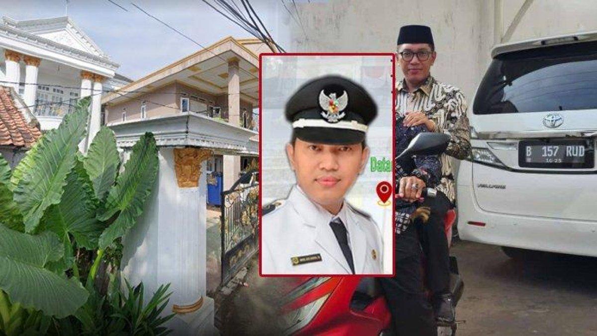 KADES MINTA MOBIL BARU,- Sosok Abdul Azis Anwar, Kepala Desa Cimanggis, Bojonggede, Kabupaten Bogor, Jawa Barat yang meminta jatah mobil operasional baru tiap desa.