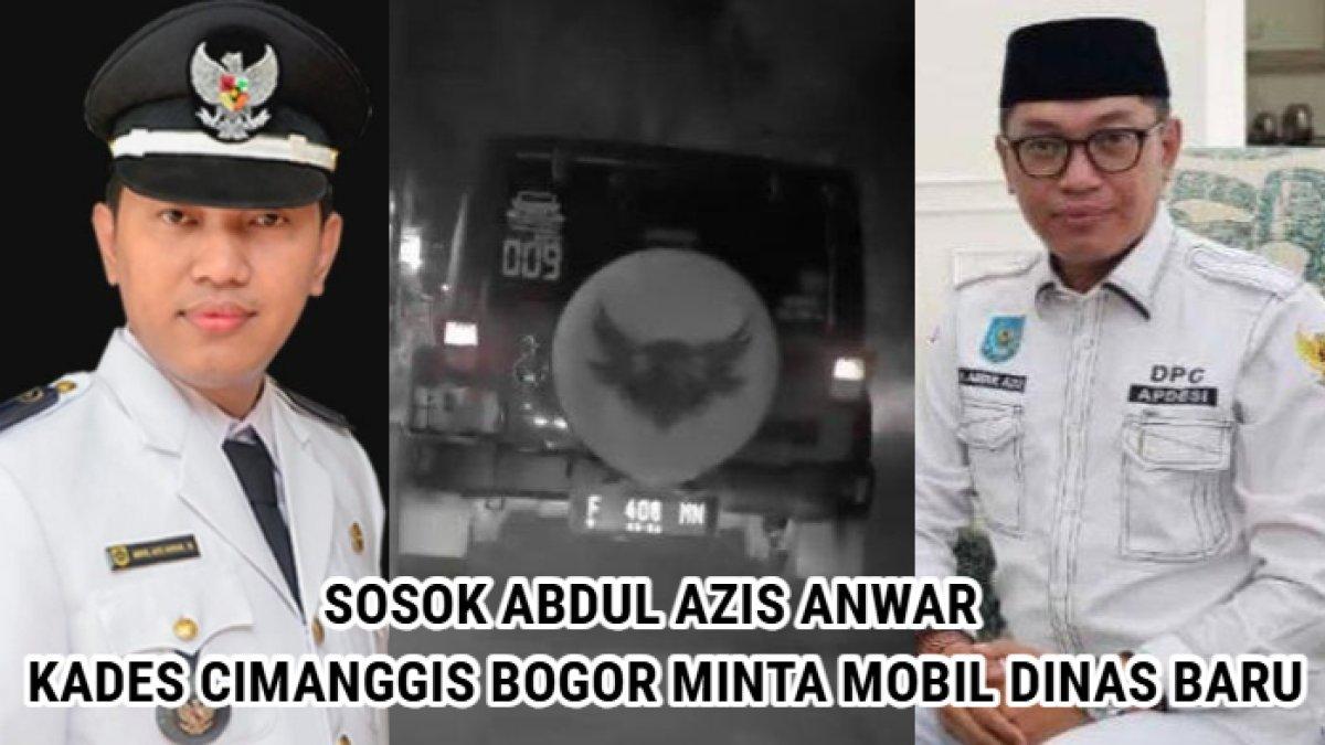 KADES MINTA MOBIL BARU,- Sosok Abdul Azis Anwar, Kepala Desa Cimanggis, Bojonggede, Kabupaten Bogor, Jawa Barat yang meminta jatah mobil operasional baru tiap desa.