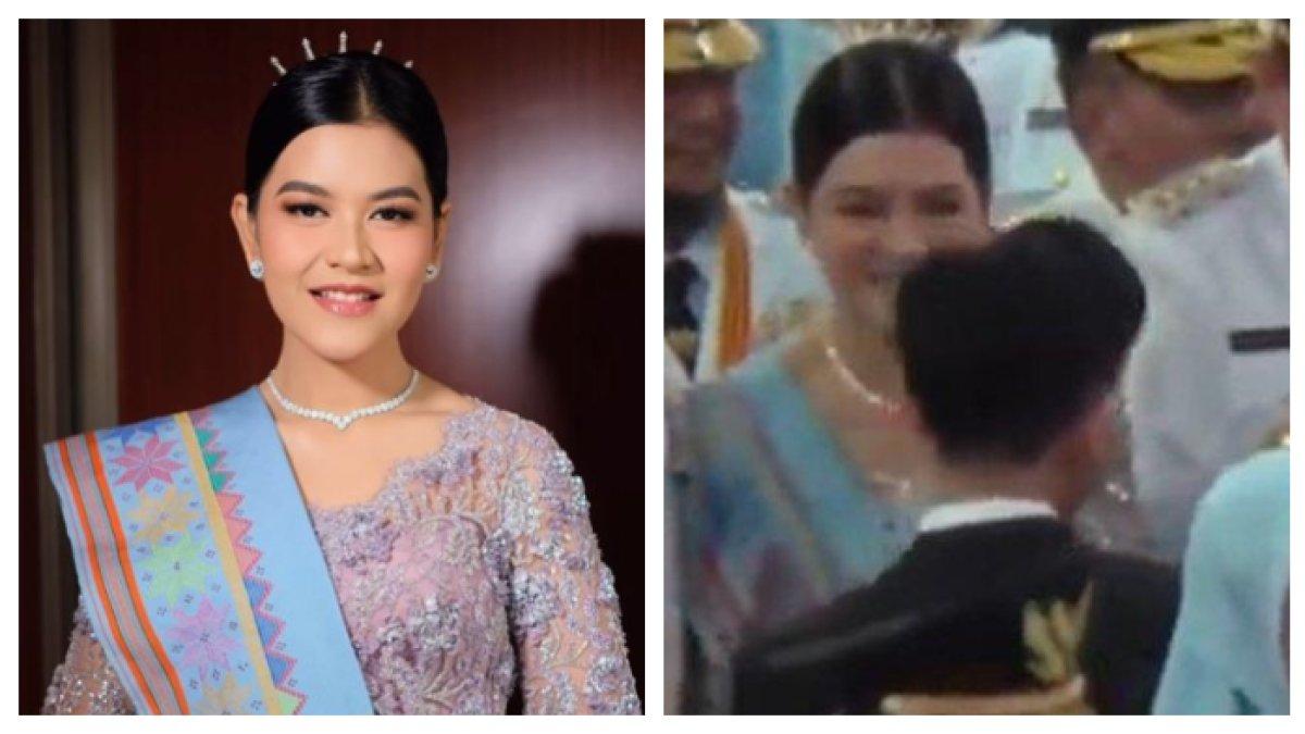 KAHIYANG DISALAMI GIBRAN - Tangkapan layar Youtube Sekretariat Kabinet dalam acara pelantikan kepala daerah di Istana Negara, Kamis (20/2/2025). Dua anak Jokowi bertemu. Sikap Kahiyang Berbeda Saat Salaman dengan Gibran.