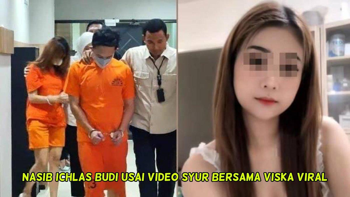 KASUS VIDEO SYUR: Ichlas Budhi Pratama dan selingkuhanya, Viska Dhea Ramadhani yang merupakan pemeran video adegan dewasa yang menghebohkan Gresik, Jawa Timur ditahan polisi. Ichlas Budi terancam menduda.