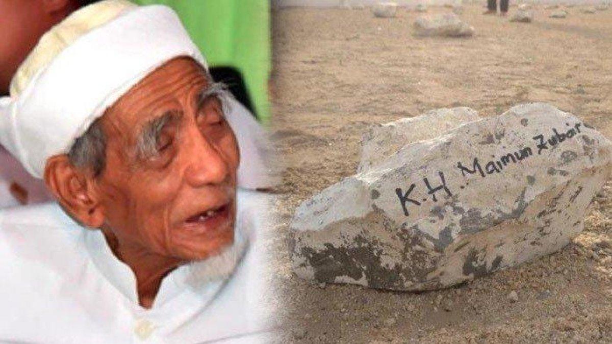 KH Maimun Zubair alias Mbah Moen yang dimakamkan di pemakaman Makkah