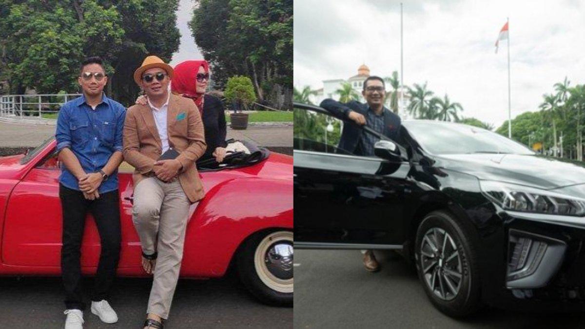 KOLEKSI KENDARAAN RIDWAN KAMIL,- Koleksi kendaraan milik Mantan Gubernur Ridwan Kamil, mulai dari motor gede atau moge hingga mobil listriK yang harganya selangit.