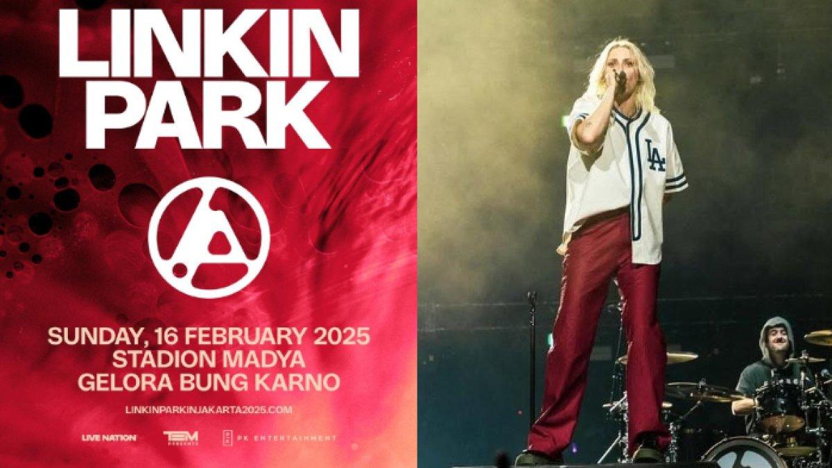 KONSER LINKIN PARK,- List lagu, aturan dan rundown Konser Linkin Park yang akan digelar di Jakarta pada Minggu, 16 Februari 2025.