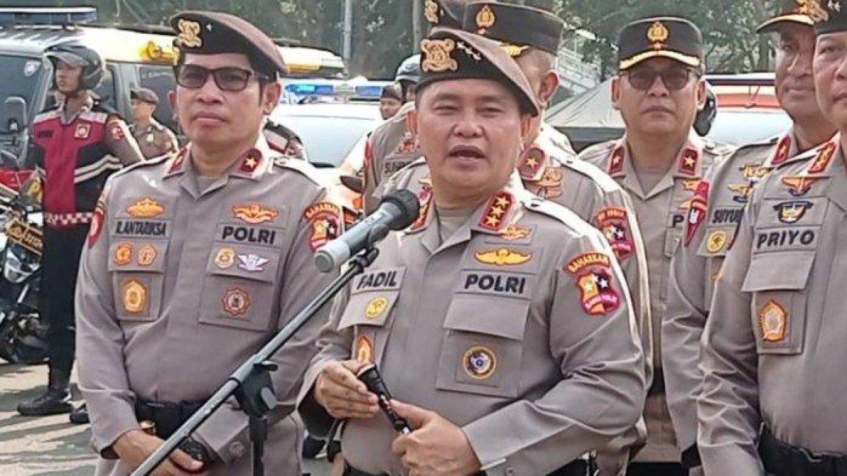 Kabaharkam Polri, Komjen Fadil Imran saat peluncuran Tim Patroli Perintis Presisi se-Indonesia di Mapolda Metro Jaya, Rabu (14/6/2023). Komjen Fadil Imran disebut-sebut sebagai calon penantang petahana Andi Sudirman Sulaiman di Pilgub Sulsel 2024.