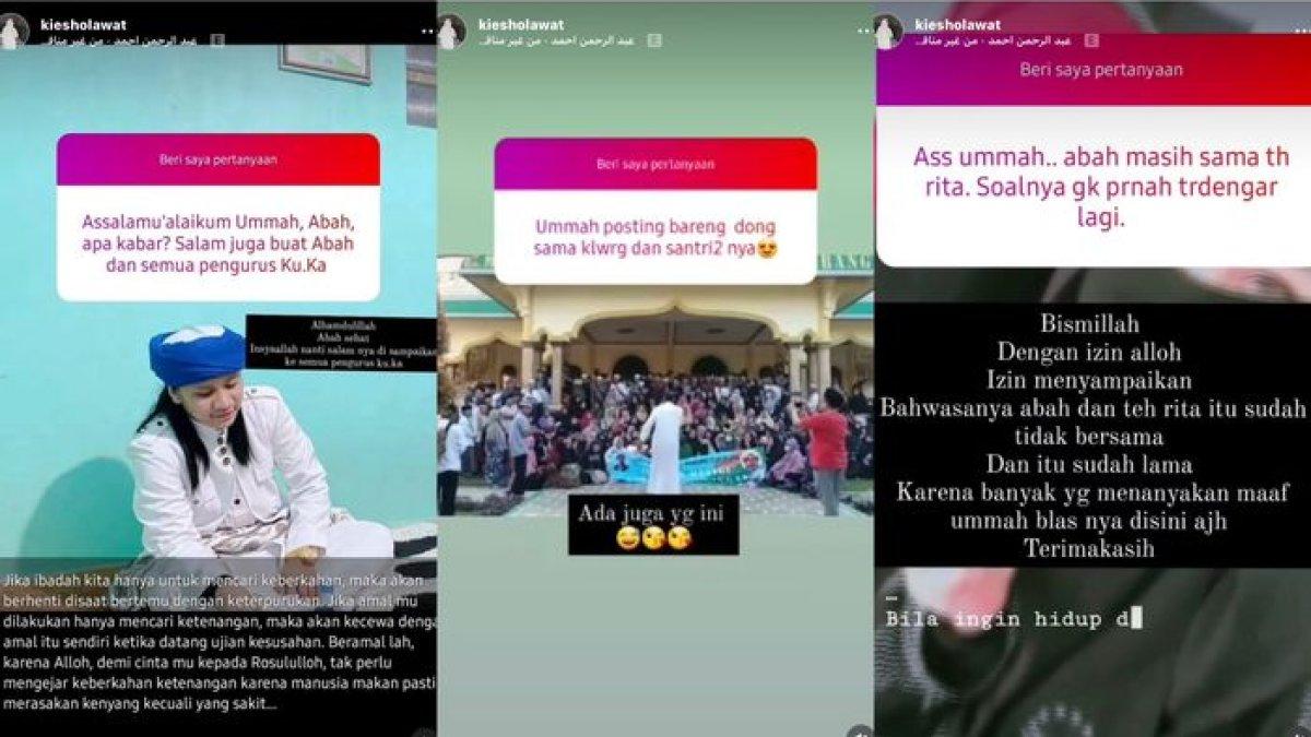 Kabar teh Rita, istri kedua Abah Cijeunjing diungkap oleh Nengmas.