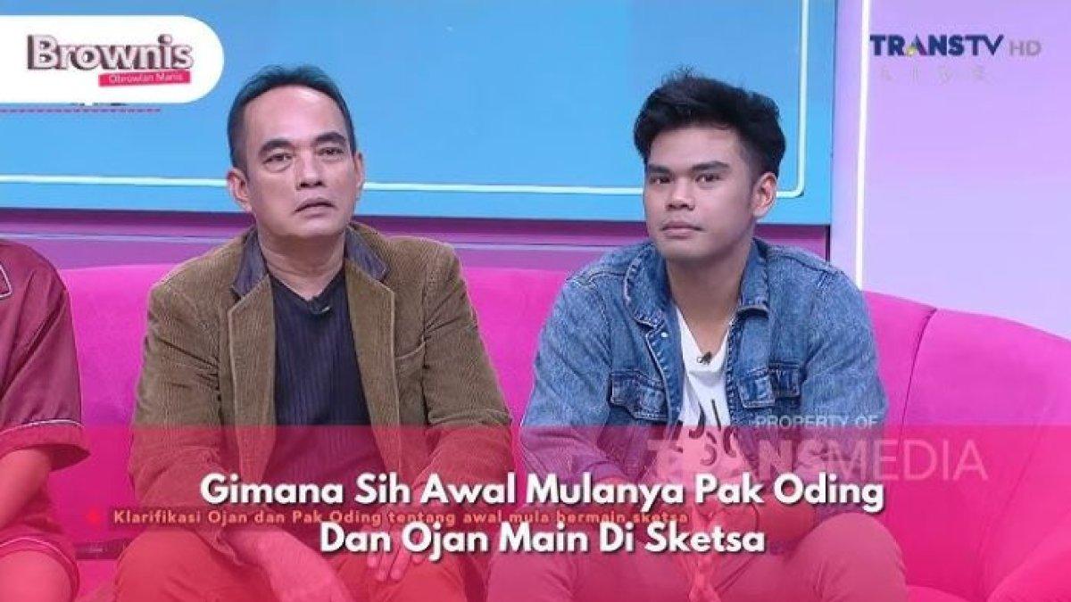 Kabar terbaru Oding dan Ojan pemain sitkom Sketsa