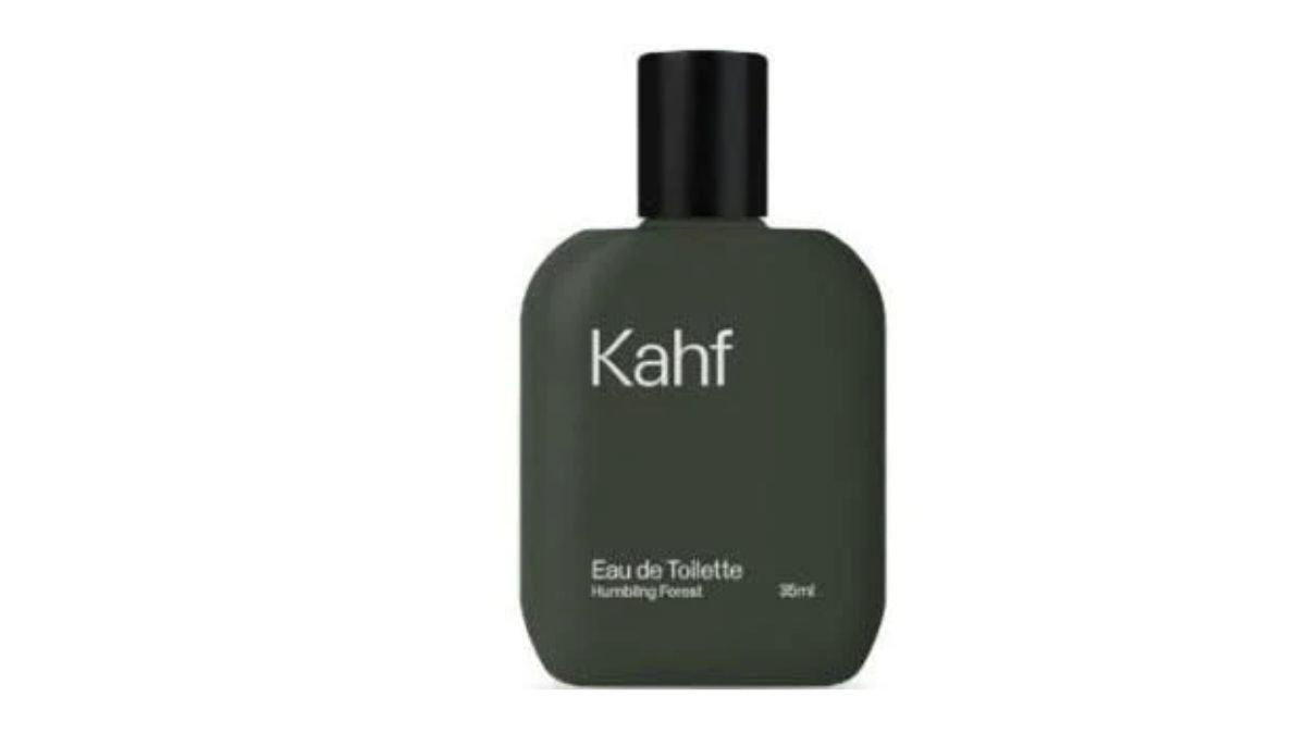 PARFUM COWOK ALFAMART - Foto produk Kahf Humbling Forest, diolah dari tokopedia, Minggu (30/3/2025). Berikut rekomendasi parfum cowok yang bisa dibeli di Alfamart.