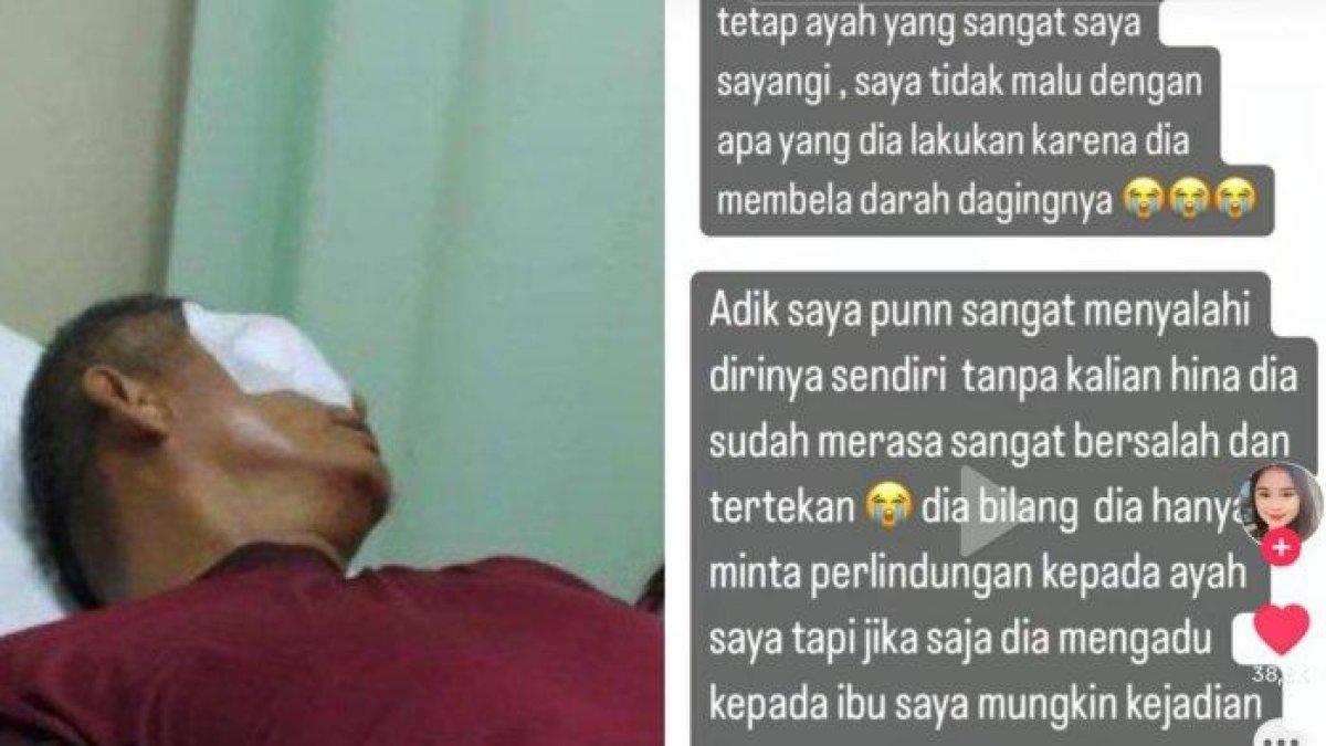 Kakak ceritakan kondisi terkini murid yang ayahnya ketapel seorang guru bernama Zaharman