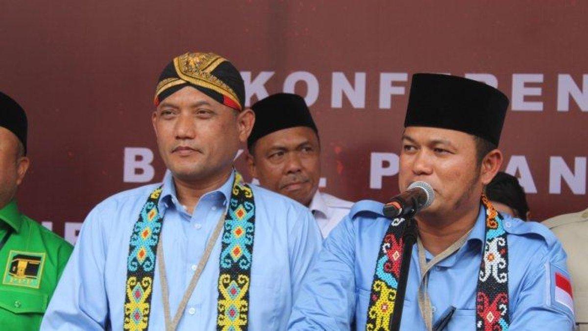 Pasangan gubernur dan wakil gubernur Kaltim terpilih Pilkada 2024, Rudy Mas’ud (kanan) dan Seno Aji (kiri)