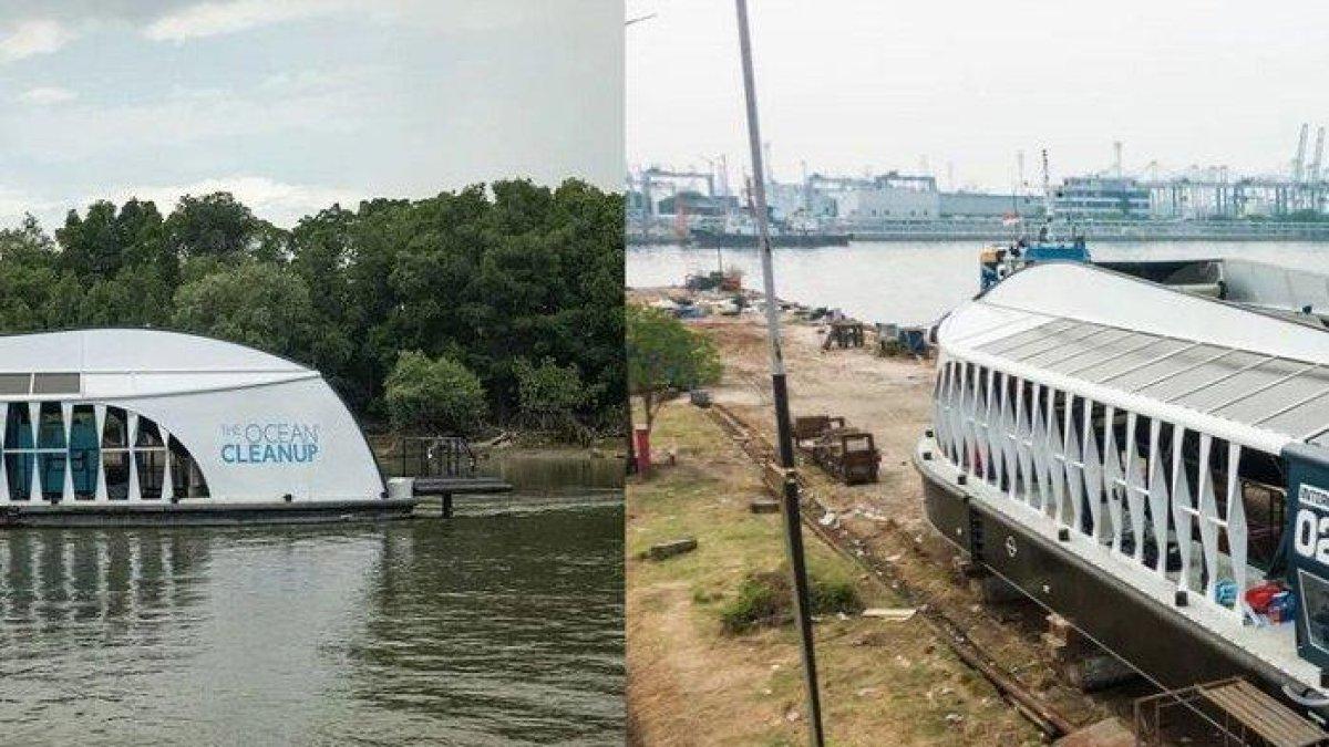 Kapal pembersih sampah Interceptor didonasikan Coldplay ke Indonesia dan Malaysia a
