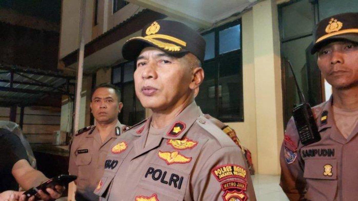 Kapolsek Pesanggrahan Kompol Tedjo Asmoro di Mapolsek Pesanggrahan, Pesanggra