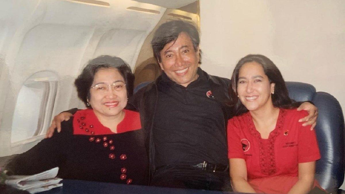 Kartika bersama Megawati dan Guruh