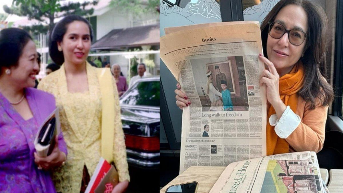 Kartika dan Megawati menghadiri HUT RI