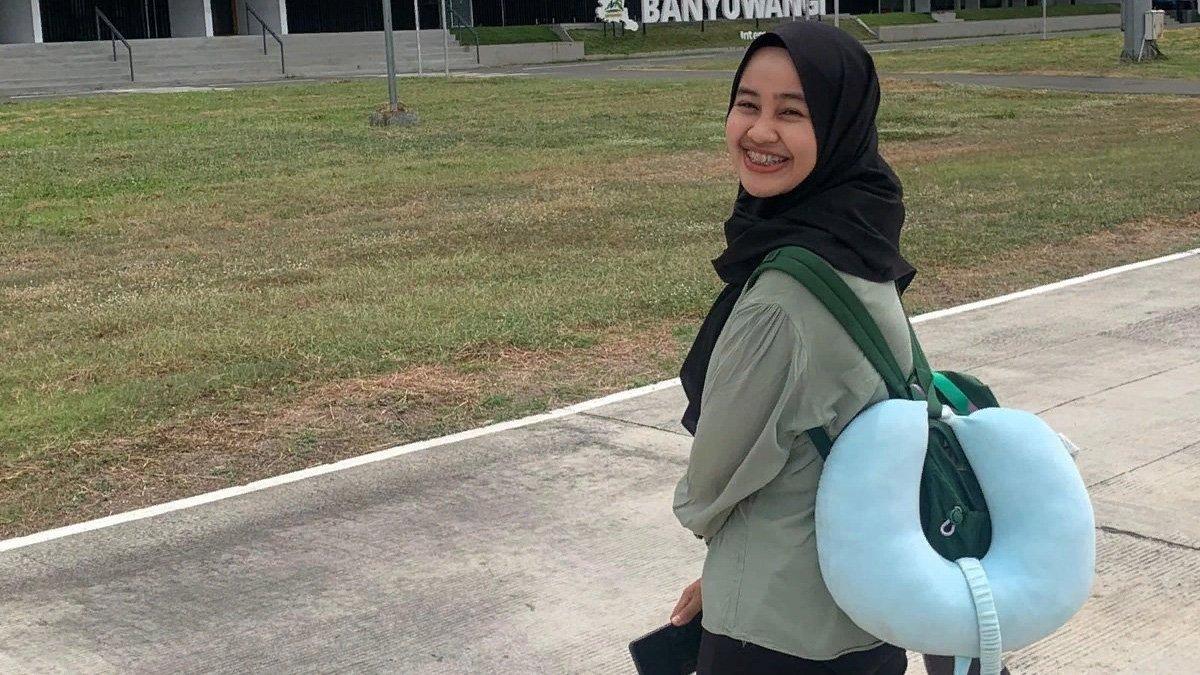 Karyawan swasta, Annisa Aulia (23), yang berencana untuk mudik ke Padang