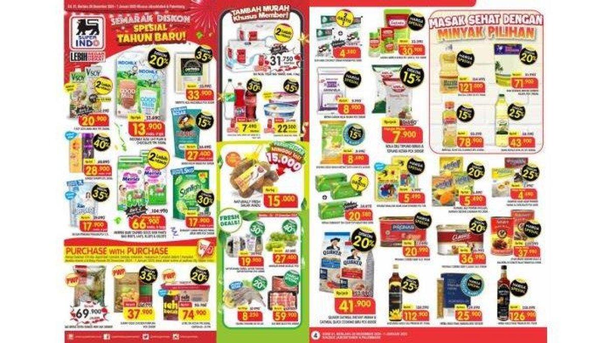 Katalog Promo Superindo hingga 1 Januari 2025.