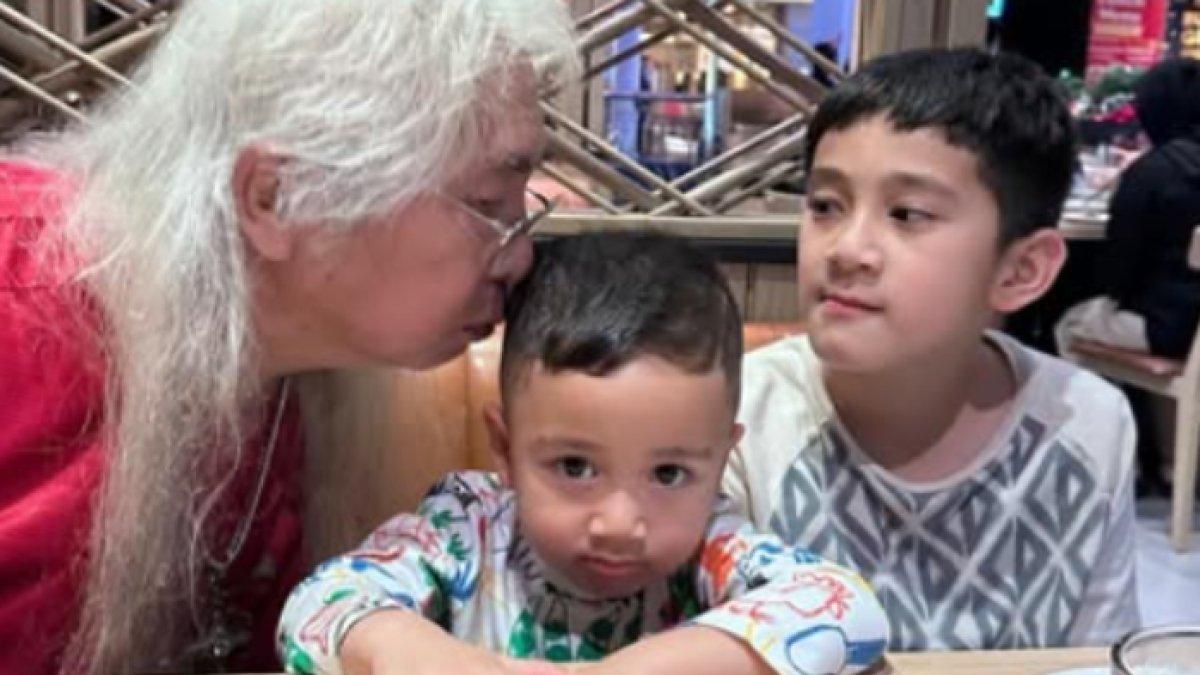 Keakraban Gideon Tengker bersama Rafathar dan Rayyanza (3)