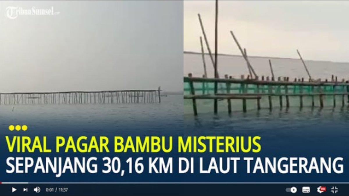 Keberadaaan pagar bambu di perairan Kabupaten Tangerang, Banten hingga kini masih menyisakan teka-teki.