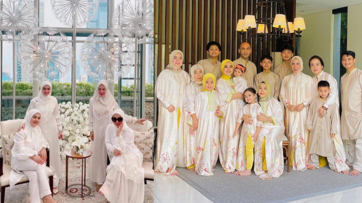Kebersamaan Lala Nurlela dengan keluarga Syahrini