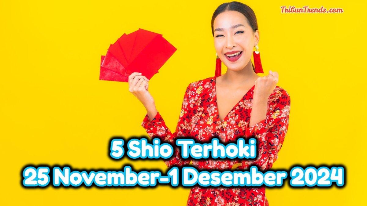 Keberuntungan dan nasib baik akan bersinar terang untuk lima shio sepekan ke depan pada Minggu 25 November hingga 1 Desember 2024.
