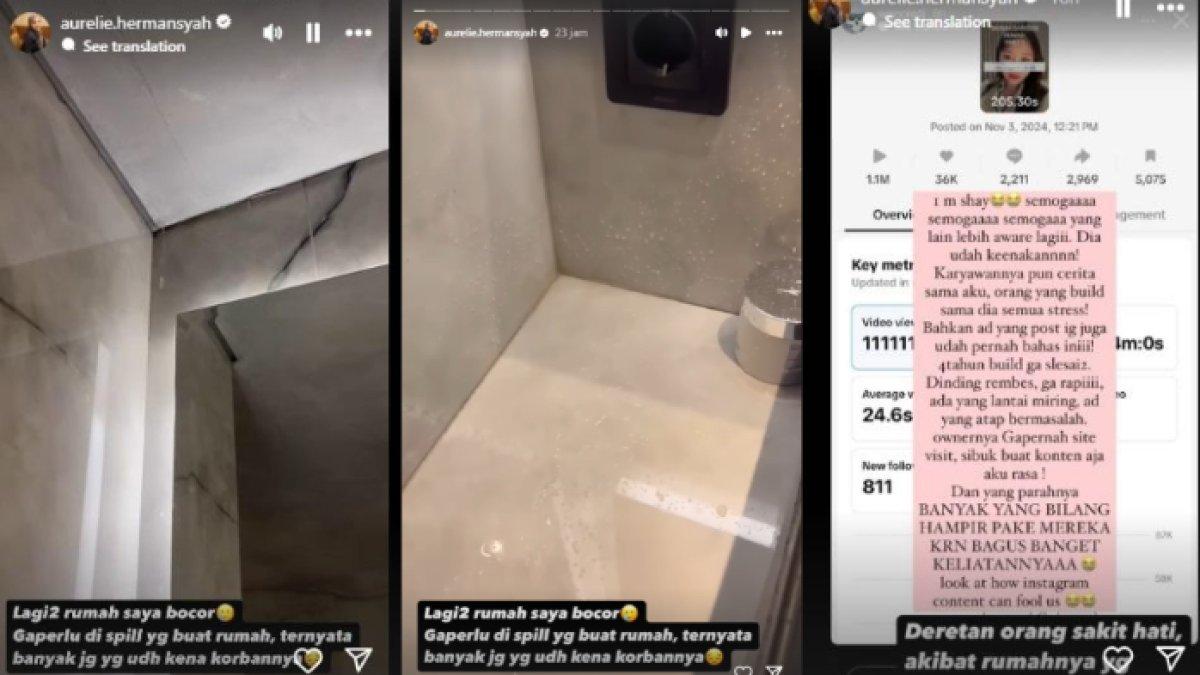 Kebocoran di rumah Atta Halilintar dan Aurel Hermansyah