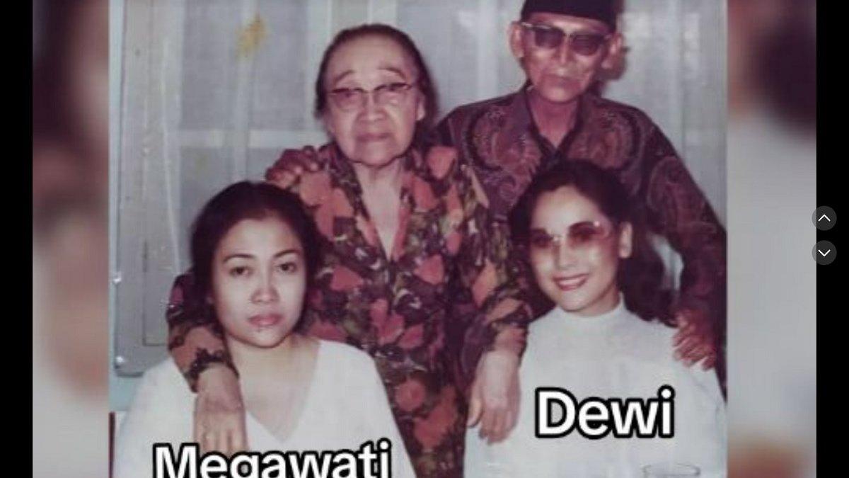 Kedekatan Megawati dan Ratna Sari Dewi