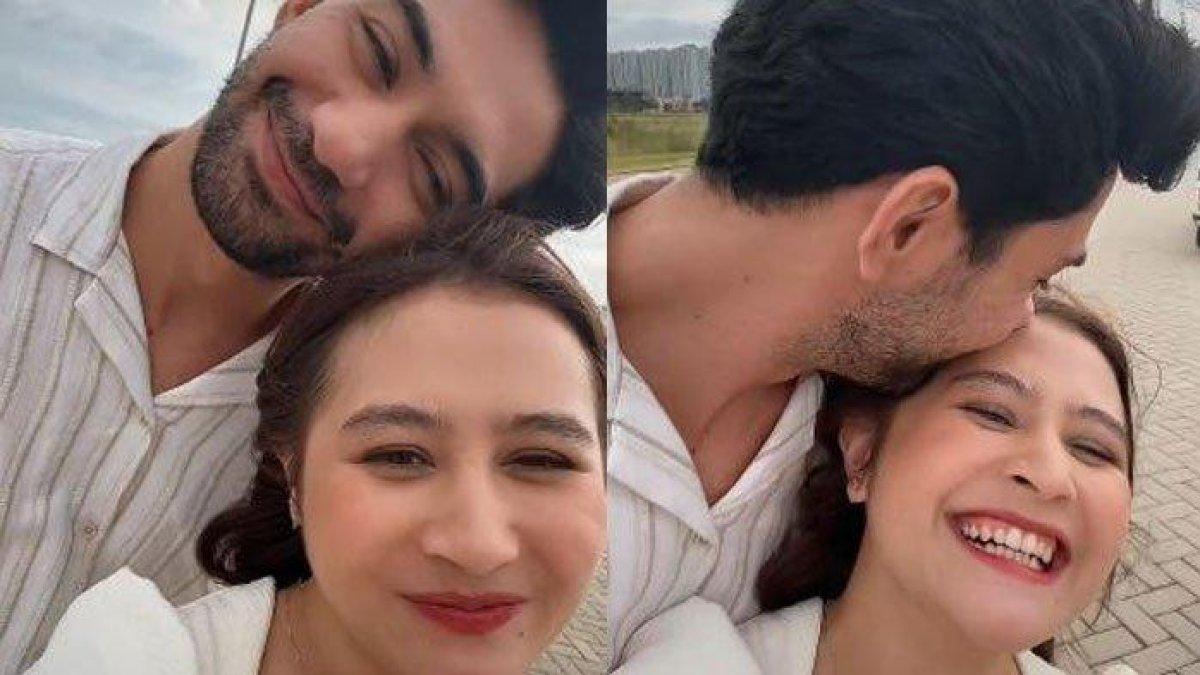 Kedekatan Prilly Latuconsina dan Reza Rahadian.