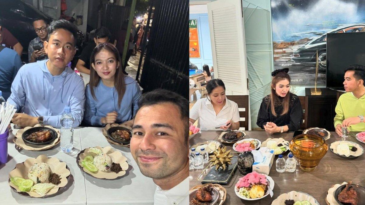 Kedekatan Raffi Ahmad dan Gibran