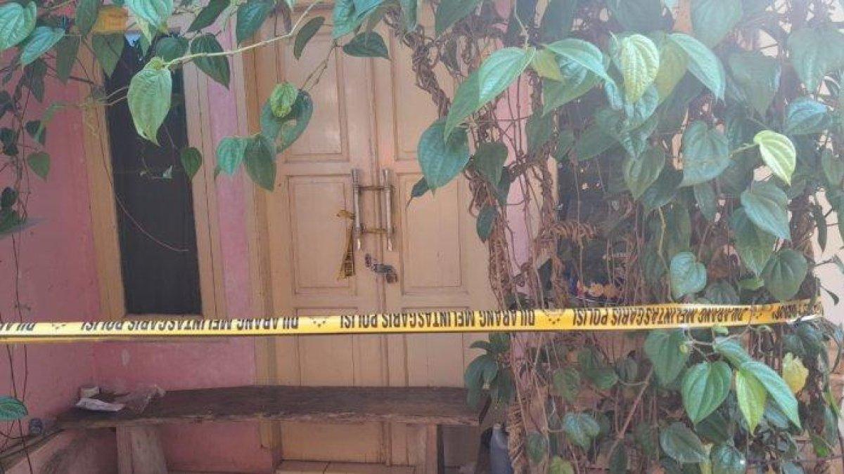 Kediaman AM saat melakukan KDRT terhadap istri hingga tewas.