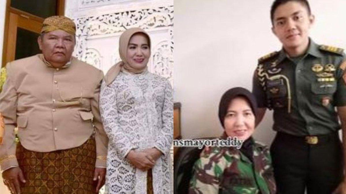 Kedua orang tua Mayor Teddy ternyata anggota TNI.